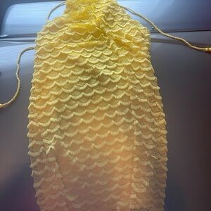 Max Studio Yellow Dress size Large